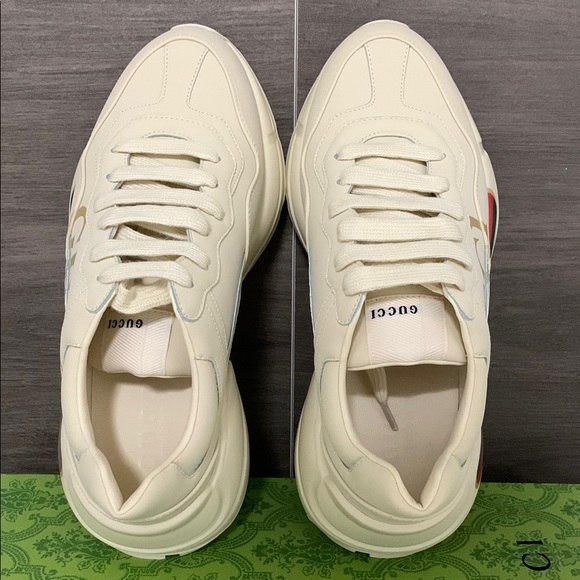 Gucci Shoes - Gucci Women's Cream Sneakers